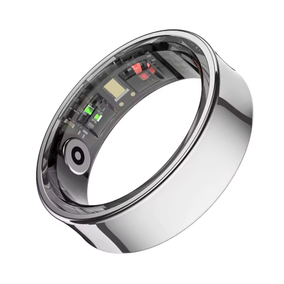 Geep Ring in Silver - smart sleep tracking ring