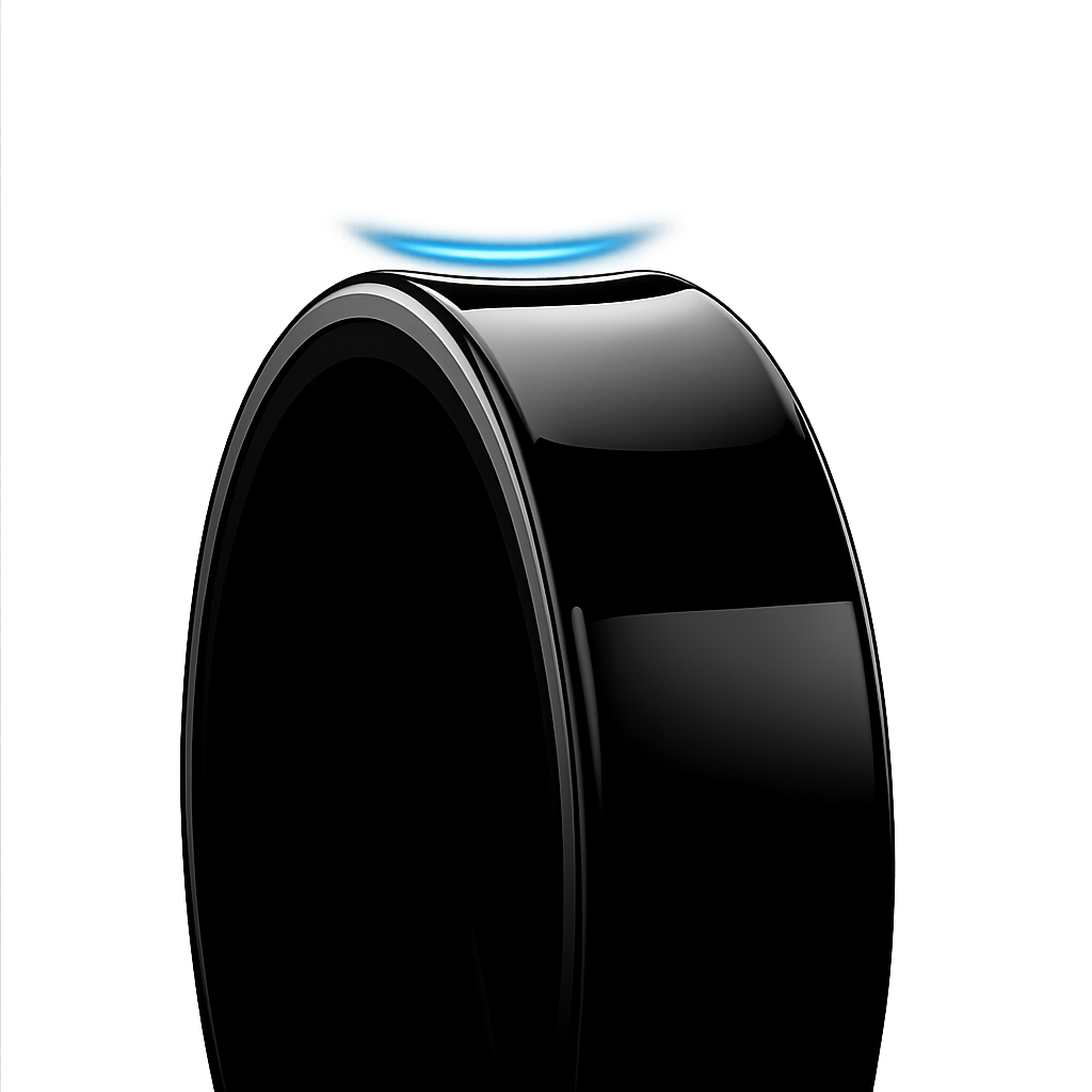 The Geep Ring, lit on the dark